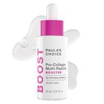 Paula’s Choice Pro-Collagen Multi-Peptide Booster Serum for Wrinkles, Supports Collagen Production with Plumping Hyaluronic Acid & Amino Acids, Fragrance-Free, 20ml