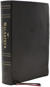 NKJV, MacArthur Study Bible, 2nd Edition, Leathersoft, Black, Comfort Print: Unleashing God's Truth One Verse at a Time