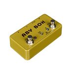 New ABY Effects Pedal Box - True Bypass- Hand made Green