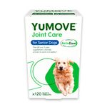 YuMOVE Senior Dog | High Strength Joint Supplement for Older, Stiff Dogs with Glucosamine, Chondroitin, Green Lipped Mussel | Aged 9+ | 120 Tablets,Package may vary