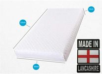 Cot Bed Mattress Fits Mamas and Papas, John Lewis, Mothercare & Many More (120 x 60 x 13 cm)