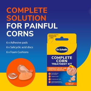 Scholl Corn Removal Kit – Fast-Acting Relief for Corns and Calluses