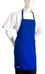 CHEFSKIN TEEN - YOUNG ADULT BLUE SET APRON + WHITE HAT