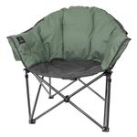 Kuma Outdoor Gear Lazy Bear Chair with Carry Bag, Ultimate Portable Luxury Outdoor Chair for Camping, Glamping, Sports & Outdoor Adventures (Sage/Graphite)