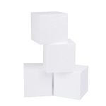 4, 5 & 6" Cubes of Hard Foam by Silverlake Craft - 5x5x5 4-Pack