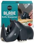 OTOTO Blade Knife Sharpener - Keep Knife Sharper with the Best Knife Sharpener - Fun Kitchen Gadgets BPA-free & Dishwasher-Safe Kitchen Knife Sharpener