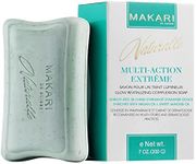 MAKARI Naturalle Multi Action Extreme Skin Lightening Soap 7oz. " Exfoliating & Moisturizing Bar Soap With Argan Oil & SPF 15 " Hydrating & Regulating Treatment for Dark Spots, Acne Scars