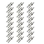 Sourcingmap 5mmx18mm Aluminum Countersunk Head Closed End Blind Rivets Fastener 50pcs