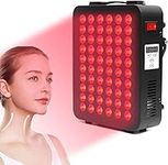 Red Light Therapy Device - Near Infrared Light Therapy with Timer, 60 Clinical Grade LEDs, 660nm 850nm-Black