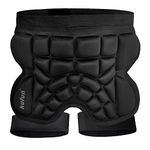 UJEAVETTE® Adjustable 3D Padded Hip Protective Short Butt Pad Eva Paded Short Pant M