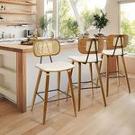 Counter Height Bar Stools Set of 3,