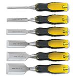 Stanley 16-971 6-Piece FatMax Short Blade Chisel Set