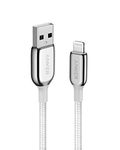 Anker Powerline+ III Lightning to USB A Cable, (3ft MFi Certified), USB Charging/Sync Lightning Cord Compatible with iPhone 11 / Xs MAX/XR/X / 8/7 / iPad and More (Silver)