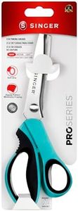 SINGER ProSeries 9" Pinking Shears - Heavy-Duty Stainless Steel - Zigzag Cut for No-Fray Fabric, Sewing & Craft Edging