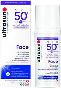 Ultrasun Anti-Ageing Face SPF50+ 50ml , Pack of 1