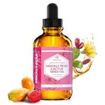 Prickly Pear Cactus Seed Oil (Barbary Fig) by Leven Rose 100% Pure Organic, Extra Virgin, Cold Pressed, All Natural Face, Dry Skin & Body Moisturizer 30ml