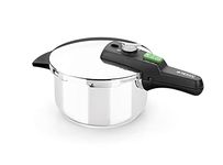 Monix Quick Stainless Steel Pressure Cooker, 22 cm, 4 L, Silver.All Cookers Including Induction.