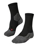 FALKE Men's RU3 Comfort M SO Lyocell Functional Yarn Anti-Blister 1 Pair Running Socks, Black (Black-Mix 3010), 8-9