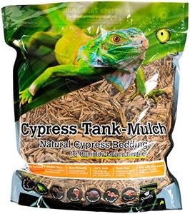 Galapagos (05054) Cypress Tank Mulch Forest Floor Bedding, 8-Quart, Natural