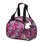 Pik’le’Ball Women's Pickleball Sport Tote Bag - Stylish, Durable Design with Paddle Pocket, Pink Dot