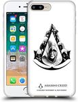 Head Case Designs Officially Licensed Assassin's Creed Characters Legacy Logo Soft Gel Case Compatible with Apple iPhone 7 Plus/iPhone 8 Plus