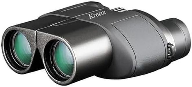 KRETIX Long Distance Mini Compact Pole Binoculars | Powerful Mini Binoculars Pocket Monocular Telescope | Waterproof Lightweight Porro Binoculars Outdoor(1Pc, Black)