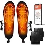 5000mAh Heated Insoles, Rechargeable Foot Warmer with APP Control, Climbing Hiking Skiing Camping Hunting Foot Boot Warm Insoles Heater Winter Gifts for Women Men