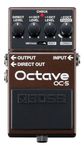BOSS OC-5 Octave Guitar And Bass Effect Pedal with Vintage And Poly Modes Plus 5-Year Warranty