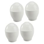 4pcs Microwave Egg Poachers - Egg Cooker Cups for Nice Poached Eggs - Kitchen Accessory for Easy Egg Cooking - Microwave Safe - Oven Egg Cooker