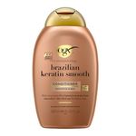 OGX Brazilian Keratin Smooth Conditioner for Dry Hair, 385ml