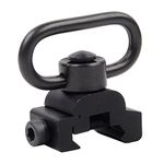 OAREA 20mm Rail Mount Paintball Airsoft Quick Release Detach QD Sling Swivel Tactical Military Sling Loop Picatinny for Gun Rifle Shotgun