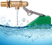 MUYIRTED 1/2" Adjustable Brass Float Ball Valve, Float Ball Valve for Water Tank, Automatic Fill Feed Humidifier with Adjustable Arm