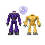Imaginext Lightyear, Zurg & Cyclops Lightyear, Toy for Ages 3 and Up with Points of Articulation