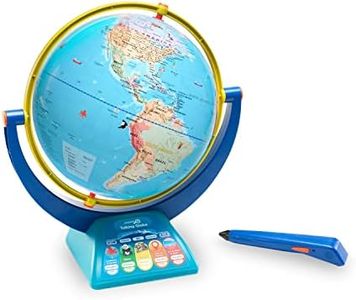 Educational Insights GeoSafari Jr. Talking Interactive Globe with Talking Pen for Kids, Featuring Bindi Irwin, Gift for Boys & Girls, Ages 4+