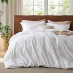 Bedsure 100% Washed Cotton Duvet Co