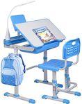 SMAGREHO Kids Desk and Chair Set, H