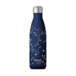 S'well Original Water Bottle, Midnight Sky, 500ml, Vacuum Insulated Bottle Keeps Drinks Cold and Hot, BPA-Free Stainless Steel Leak Proof On the Go Hydration