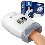BOB AND BRAD H60 Hand Massager with Heat and Compression, Cordless Hand Massager for Arthritis and Carpal Tunnel, Pain Relief Heated Wrist Finger Massage, Christmas Gifts for Women Men Mom Dad
