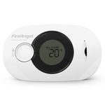 FireAngel Digital Carbon Monoxide Detector with 10-Year Sealed for Life Battery - FA3322 Humidity, Temperature and CO Alarm - Portable Carbon Monoxide Alarms for Home and Travel - CO Detector Monitor