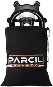 Parcil Safety Respirator Storage Pouch - Protect Your Face Mask and Keep it Clean, Convenient Drawstring Carrying Bag for Quick Access and Easy Transportation