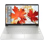 HP 15.6" FHD (1920 x 1080) Lightweight Laptop for Student & Business, Intel Core i3-1215u, 16GB RAM, 256GB SSD, Windows 11 Home, Natural Silver, Energy Star & EPEAT Silver