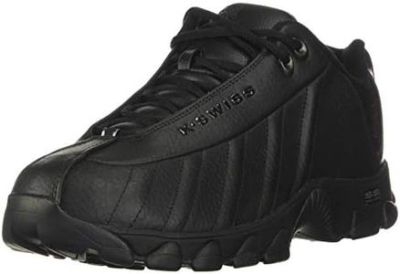K-Swiss Men's ST329 CMF Sneaker, Black, 7.5 M