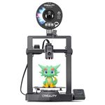 Creality Ender-3 V3 KE 3D Printer, 500 mm/s High-Speed Printing with Auto-Leveling, Sprite Direct Extruder Supports 300℃ Printing, Ultra-Smooth and Stable, 220×220×250 mm Print Volume