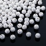 Hicarer 120 Pcs Rhinestone Beads fo