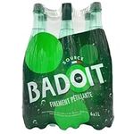 From France Badoit Naturally Sparkling Mineral Water 1 Litr Pack of 6