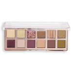 Makeup Revolution The Eternal Icon Green Eyeshadow Palette | 12 Cream, Matte & Shimmer Shades in Gold, Khaki & Jade | Cream Bases, Buildable Colour, Day‑to‑Night Glam