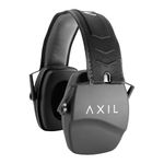 Axil TrackR Passive Tactical Headmuffs Grey/Black