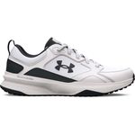 Under Armour Men's Charged Edge Sneaker, (100) White/White/Black, 10US 9UK