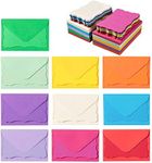 100 Pack Mini Envelopes with Colorf