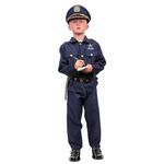 Kangaroo Deluxe Boy's Police Costume (Blue)